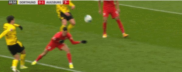 1612023960142015876.gif 开云-【德甲】罗伊斯献助攻桑乔破门 多特3比1奥格斯堡
